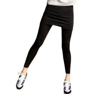 CAbi M’Leggings skirt black skirted leggings NWOT size XS 4223